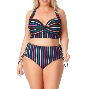 Plus size bikini